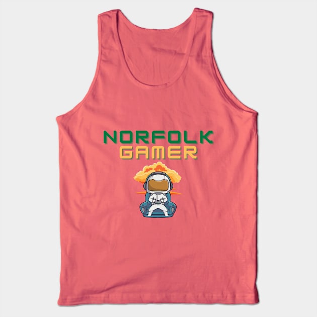 Norfolk Gamer Spaceman Tank Top by MyriadNorfolk